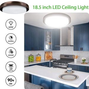 Round Ceiling LED Light, 18inch LED Ceiling Light